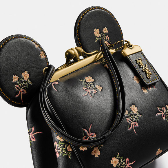 ✨POSH EXCLUSIVE✨ NWT Coach Disney X Coach Minnie Mouse Kisslock Bag - Picture 5 of 6